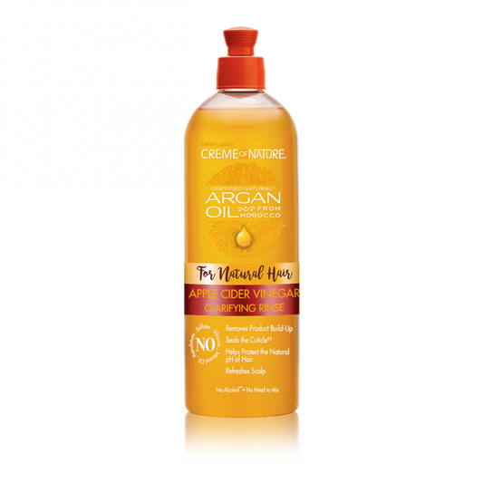CREME OF NATURE APPLE CIDER VINEGAR CLARIFYING RINSE 15.5 OZ.