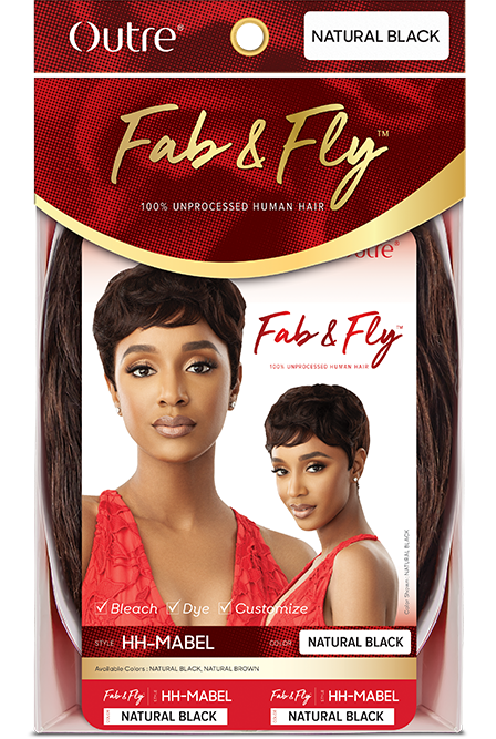 OUTRE FAB & FLY 100% UNPROCESSED HUMAN HAIR WIG- MABEL