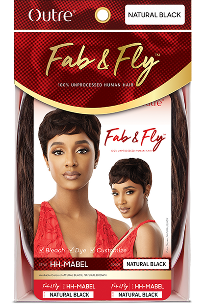 OUTRE FAB & FLY 100% UNPROCESSED HUMAN HAIR WIG- MABEL