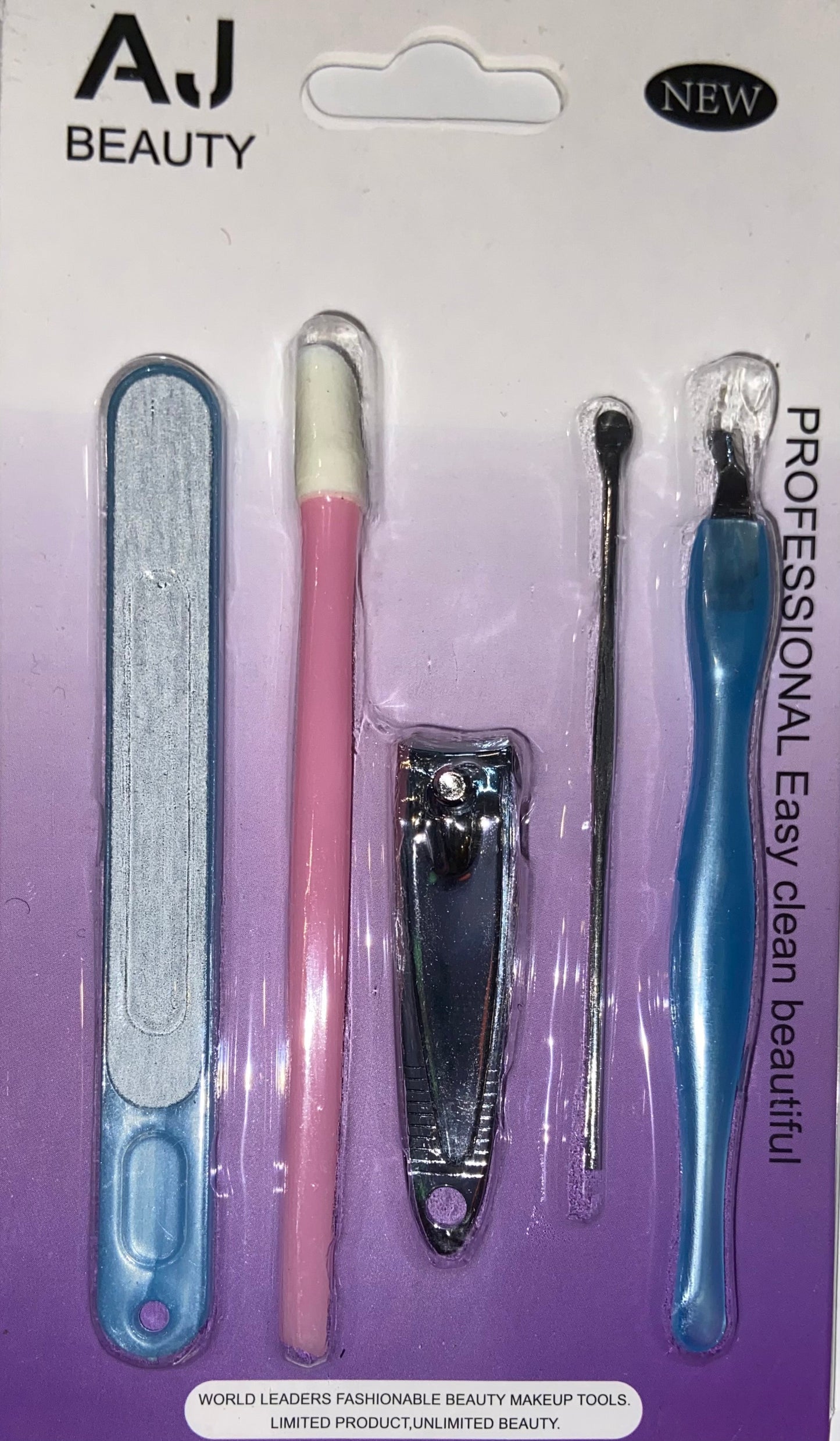 AJ BEAUTY TOOL KIT (5PCS)