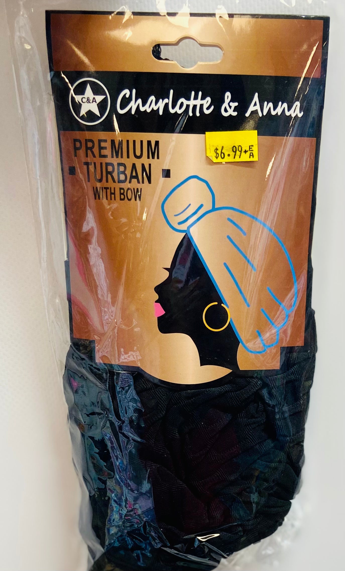 C&A PREMIUM TURBAN WITH BOW