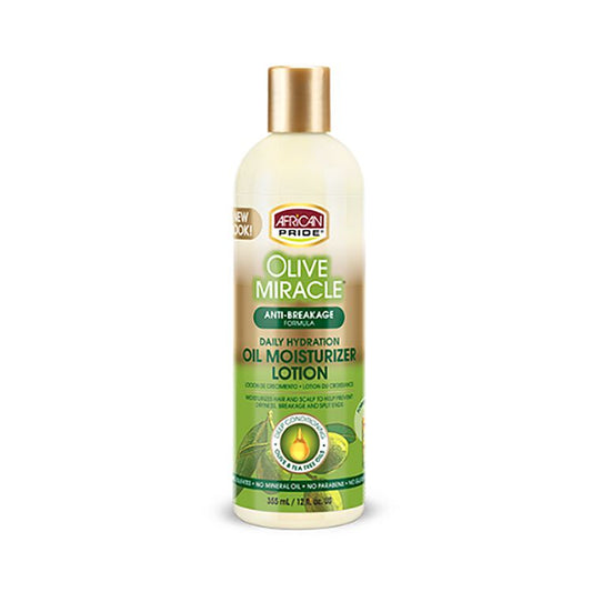 OLIVE MIRACLE OIL MOISTURIZER LOTION 12 OZ.
