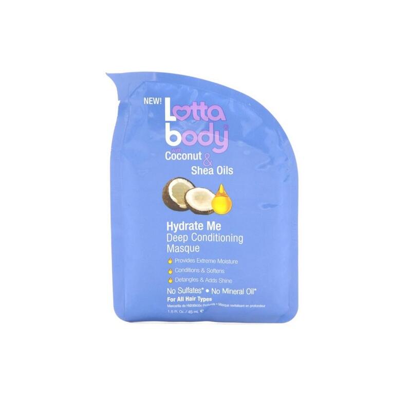 LOTTABODY HYDRATE ME DEEP CONDITIONING MASQUE 1.5 OZ.