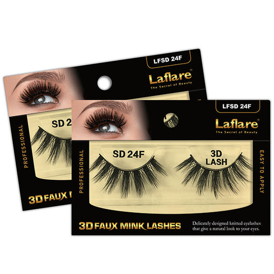 LAFLARE 3D FAUX MINK EYELASHES