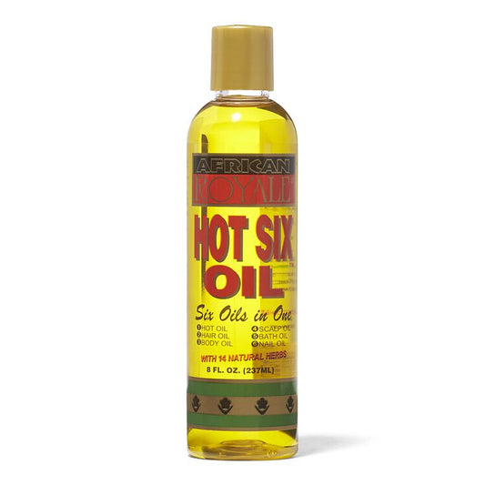 AFRICAN ROYALE HOT SIX OIL 8 OZ.