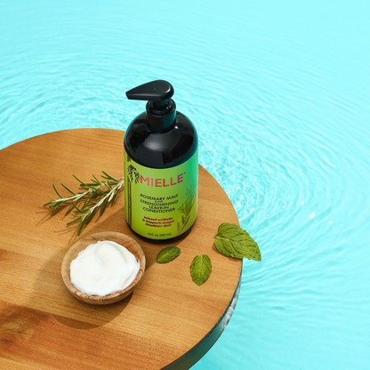 MIELLE ROSEMARY MINT STRENGTHENING LEAVE IN CONDITIONER 12 OZ.