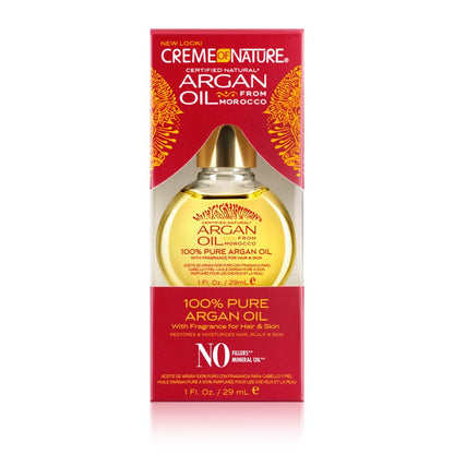 CREME OF NATURE 100% PURE ARGAN OIL 1 FL. OZ.
