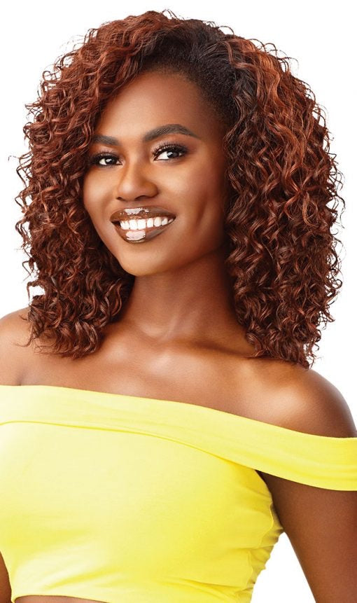OUTRE PREMIUM SYNTHETIC WET & WAVY CONVERTI-CAP - TROPICAL TENDRILS
