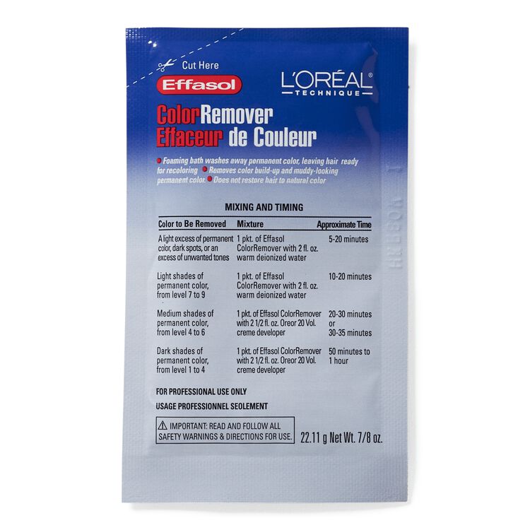 L’ORÉAL - EFFASOL COLOR REMOVER (PACKET)