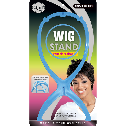 QFITT PORTABLE & FOLDABLE WIG STAND