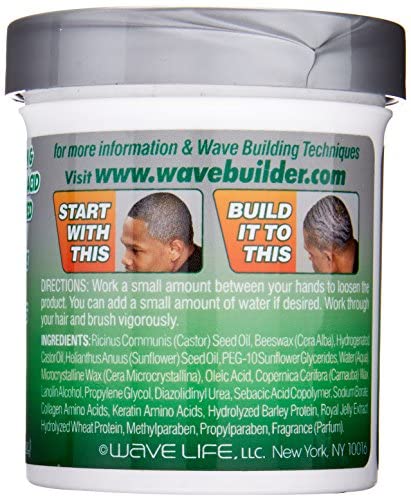 NATURAL WAVE POMADE 3.2 OZ.