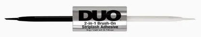 DUO 2-IN-1 BRUSH-ON STRIPLASH ADHESIVE (DARK & CLEAR) 0.18 OZ.
