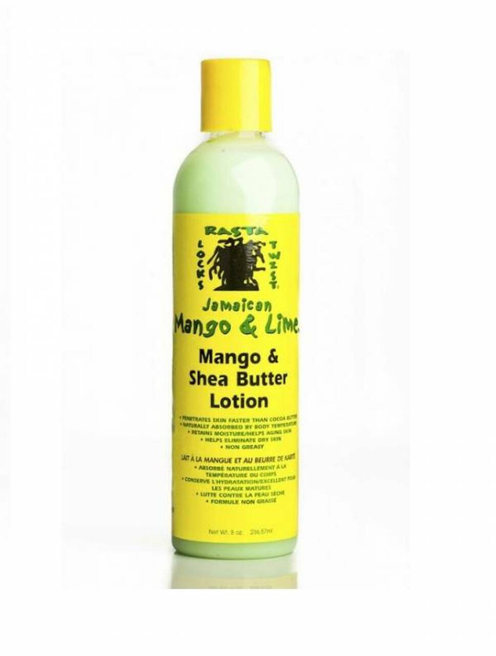 JAMAICAN MANGO & LIME MANGO & SHEA BUTTER LOTION 8 OZ.
