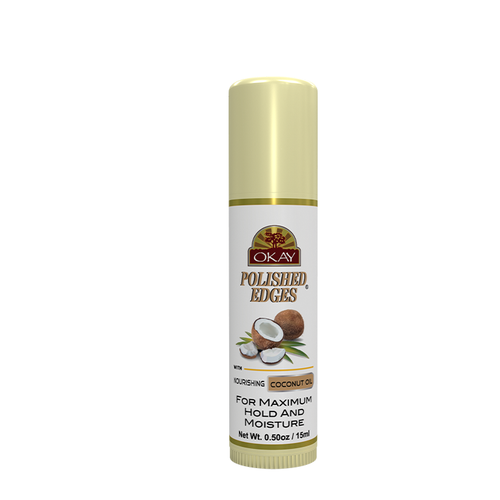 OKAY POLISHED EDGES COCONUT TUBE STICK