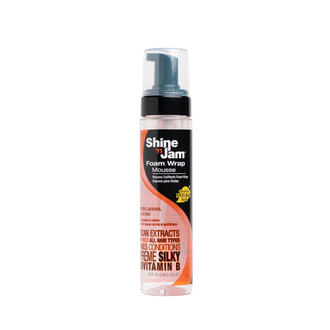 SHINE ‘N JAM SUPREME FOAM WRAP MOUSSE 8 OZ.