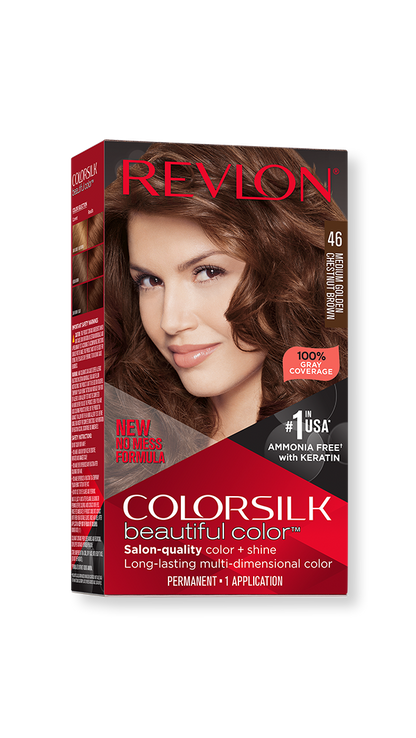 REVLON COLORSILK BEAUTIFUL COLOR PERMANENT HAIR DYE