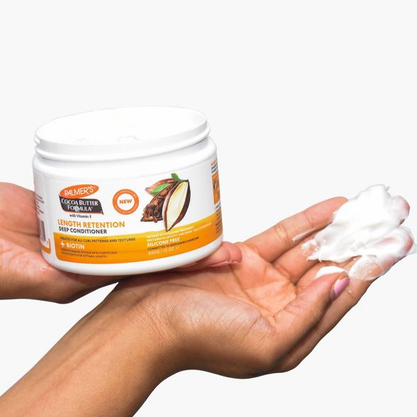 PALMER’S LENGTH RETENTION DEEP CONDITIONER + BIOTIN 12 FL.OZ.