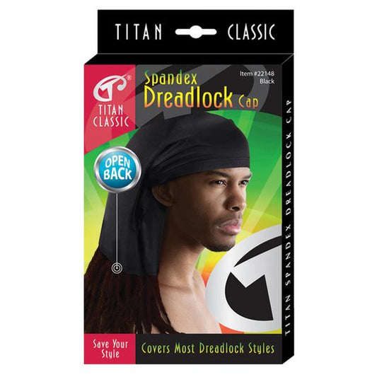 DONNA SPANDEX DREAD LOCK CAP OPEN BACK