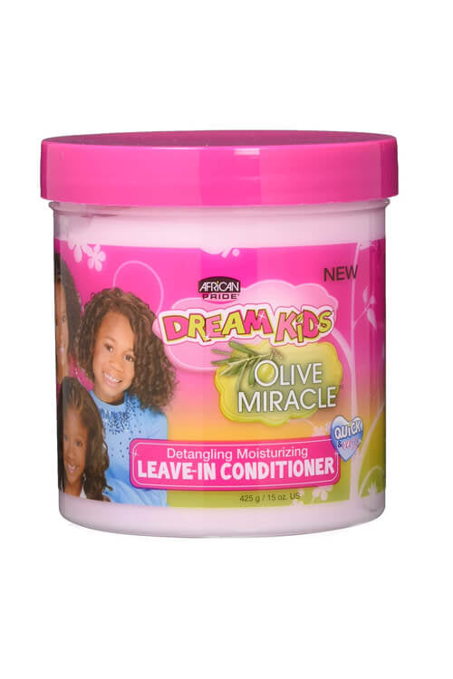 DREAM KIDS OLIVE MIRACLE DETANGLING MOISTURIZING LEAVE-IN CONDITIONER 15 OZ.