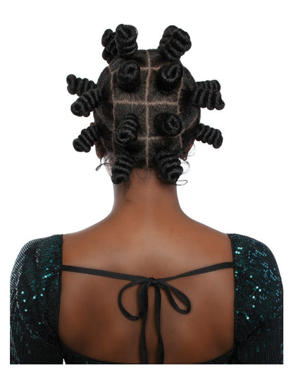 RED CARPET HD BRAIDED LACE FRONT WIG - ZULU BANTU KNOTS
