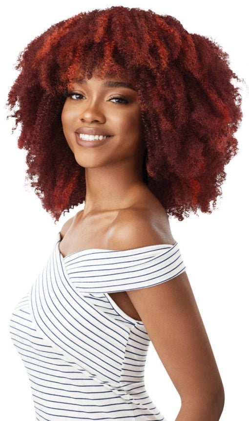 OUTRE HH BLEND BIG BEAUTIFUL HAIR CLIP IN 9PCS - 4C CORKSCREW AFRO