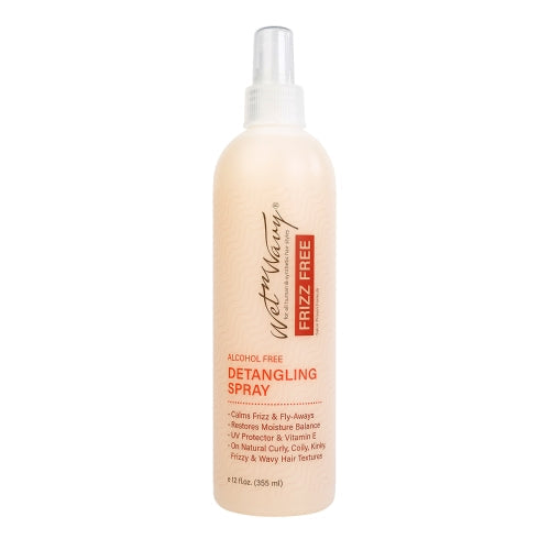 WET-N-WAVY FRIZZ FREE DETANGLING SPRAY 12 OZ.
