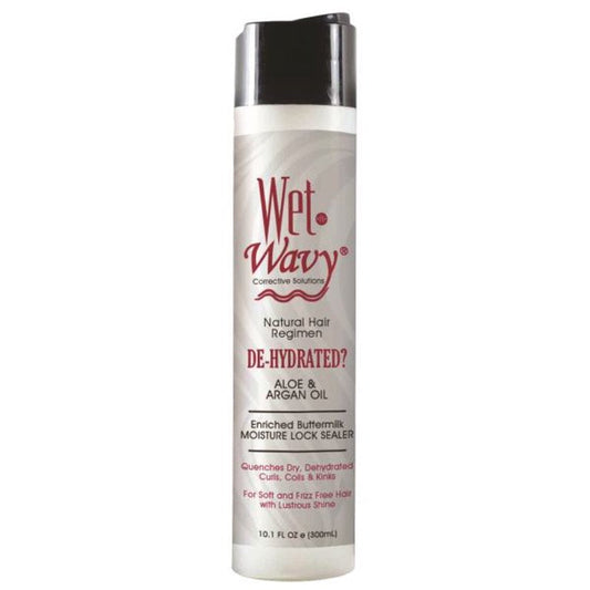 WET N WAVY ALOE & ARGAN OIL MOISTURE LOCK SEALER 10.1 OZ.