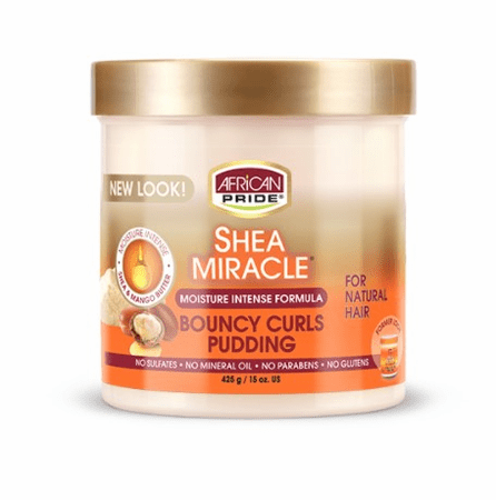 SHEA MIRACLE MOISTURE INTENSE BOUNCY CURLS PUDDING 15 OZ.