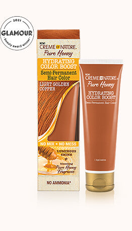 CREME OF NATURE PURE HONEY HYDRATING COLOR BOOST 3 FL.OZ.