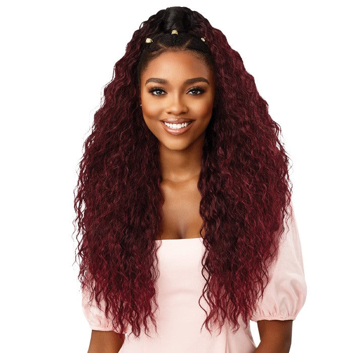 OUTRE CONVERTI CAP + WRAP PONY WIG - YOUNG & WILD