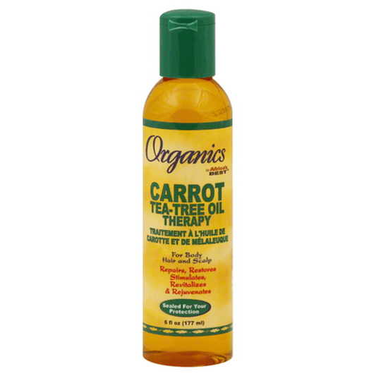 AFRICA’S BEST ORGANICS CARROT T-TREE OIL THERAPY 6 OZ.