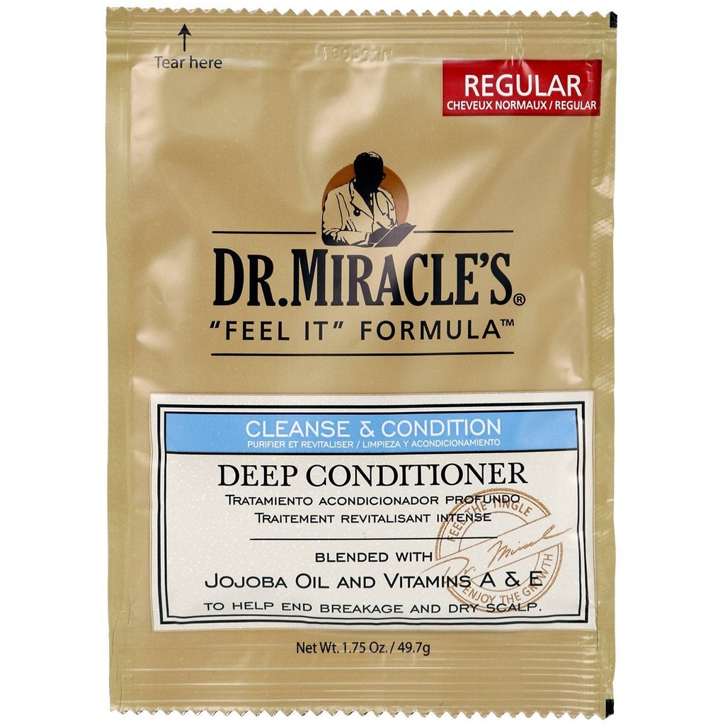 DR. MIRACLE’S  CLEANSE & CONDITION DEEP TREATMENT 1.75 OZ