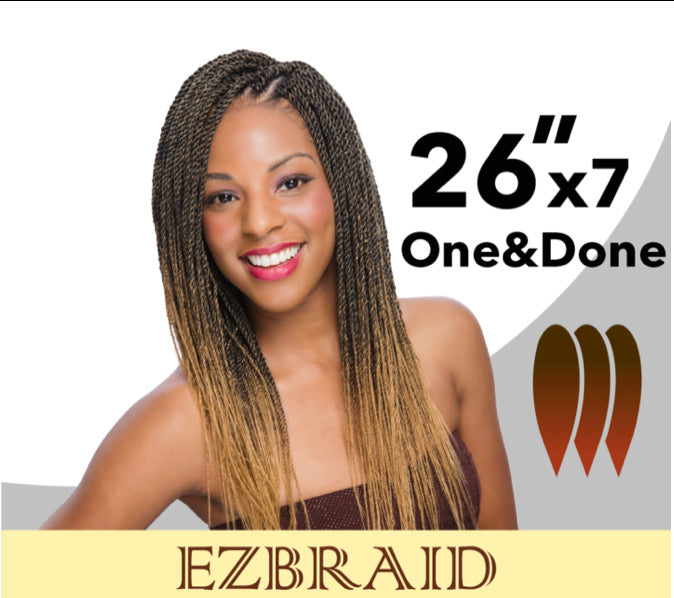 EZBRAID ONE & DONE 26”- 7X