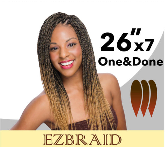 EZBRAID ONE & DONE 26”- 7X