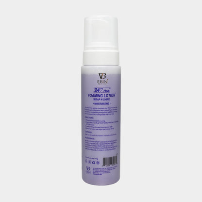EBIN CURL & TWIST FOAMING LOTION 8 OZ.