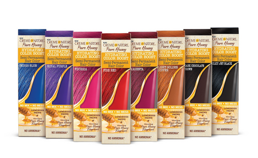 CREME OF NATURE PURE HONEY HYDRATING COLOR BOOST 3 FL.OZ.