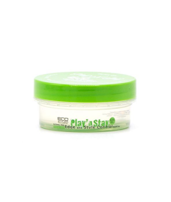 ECO STYLE 48 HOUR CONTROL PLAY 'N STAY EDGE CONTROL [OLIVE OIL] 3 OZ.