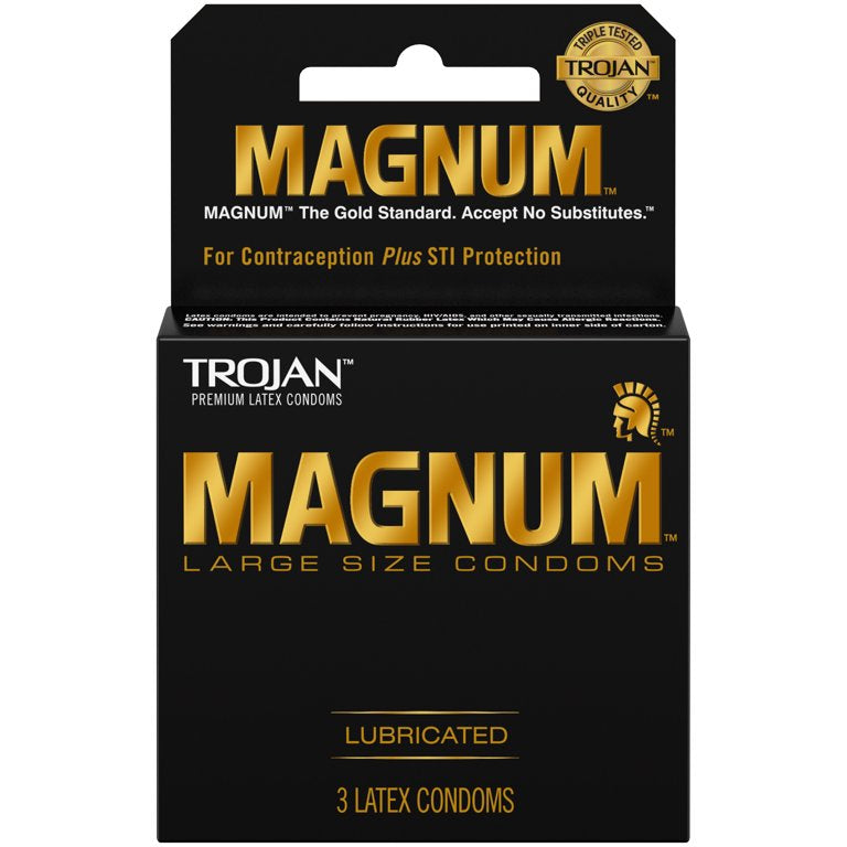 TROJAN MAGNUM LARGE SIZE CONDOMS
