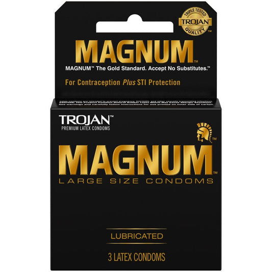 TROJAN MAGNUM LARGE SIZE CONDOMS
