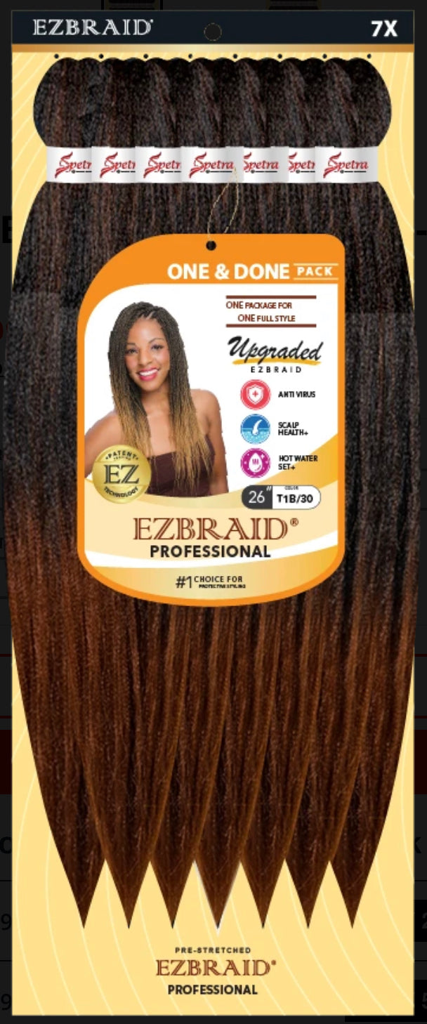 EZBRAID ONE & DONE 26”- 7X