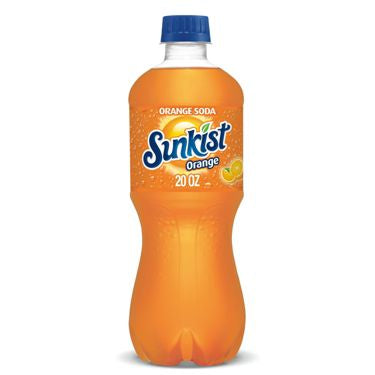 SUNKIST ORANGE SODA - 20 FL OZ.