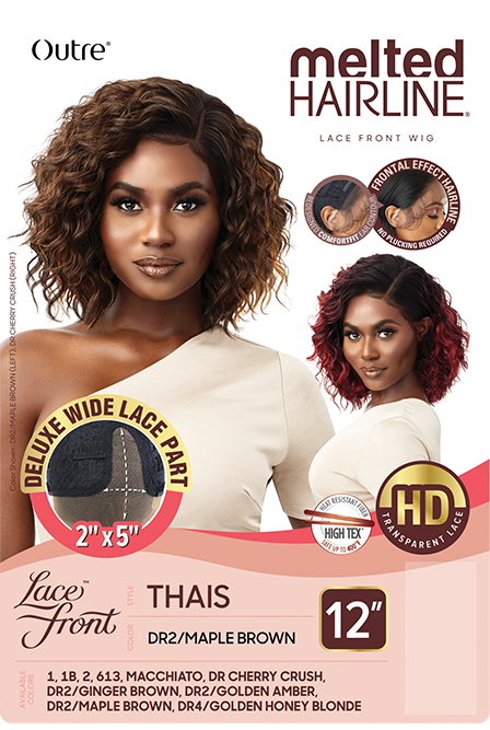 MELTED HAIRLINE HD LACE FRONT WIG - THAIS