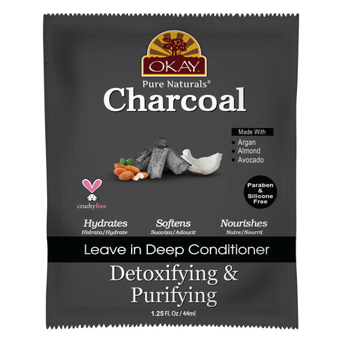 OKAY CHARCOAL LEAVE IN DEEP CONDITIONER 1.25 OZ