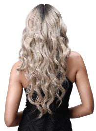 BOBBI BOSS HUMAN HAIR BLENDED LACE FRONT WIG - MBLF230 SANA