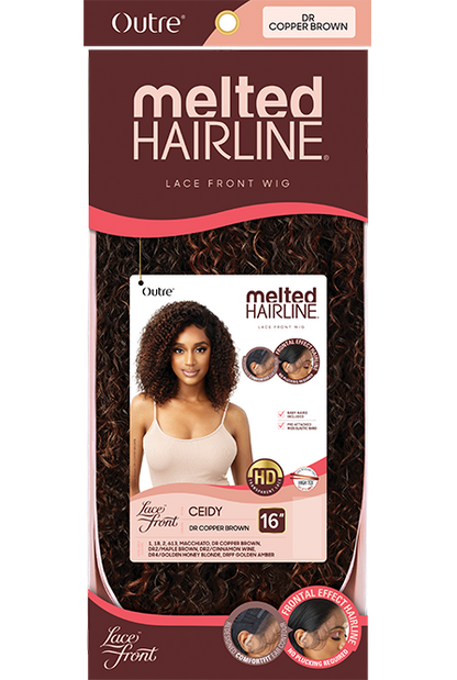 MELTED HAIRLINE HD TRANSPARENT LACE FRONT WIG - CEIDY