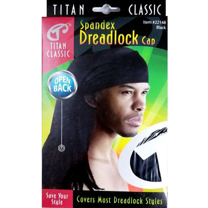 DONNA SPANDEX DREAD LOCK CAP OPEN BACK