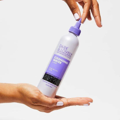 DARK & LOVELY PROTECTIVE STYLES CLEANSING WATER 8 OZ.
