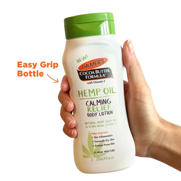 PALMER’S HEMP OIL CALMING RELIEF BODY LOTION 8 OZ.