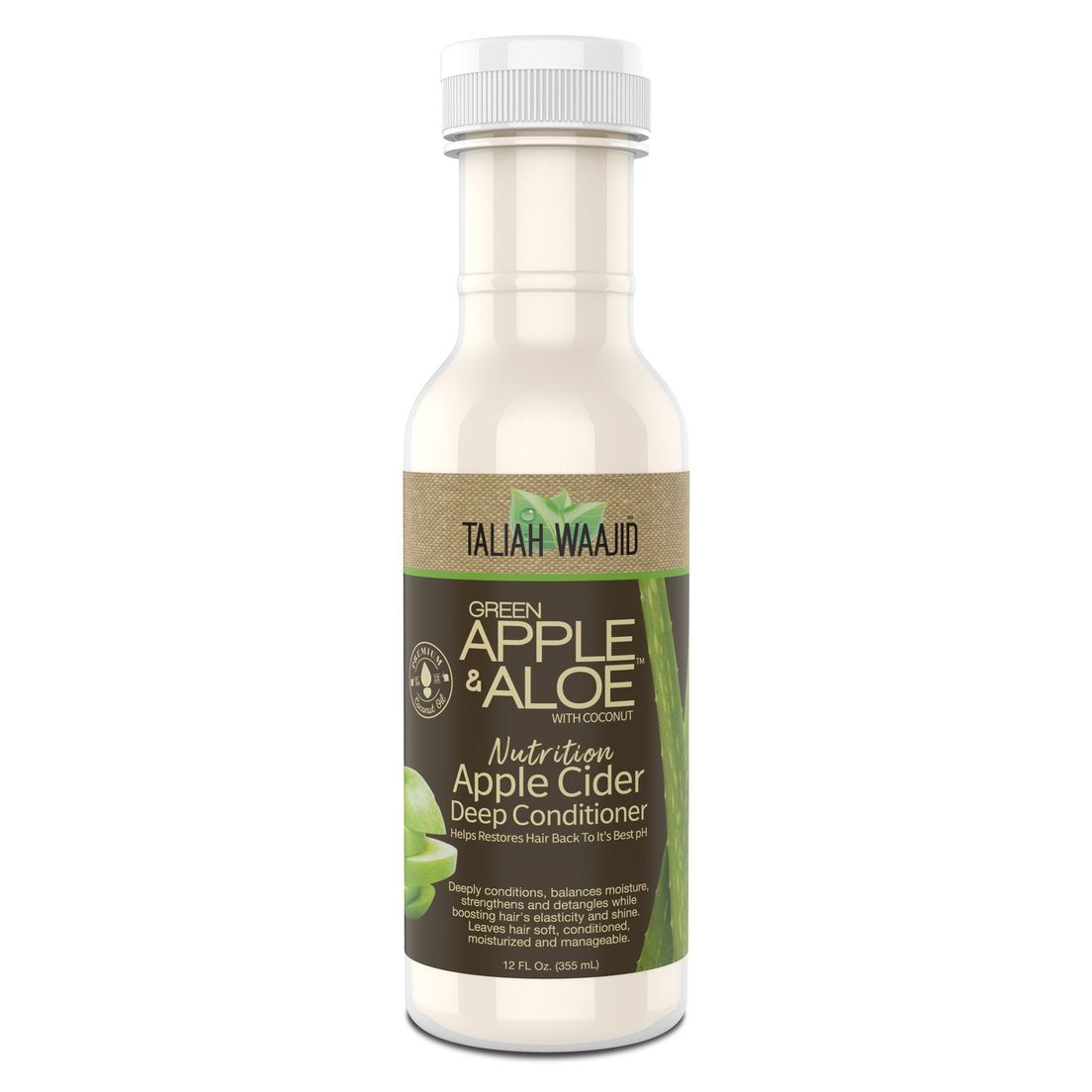 TALIAH WAAJID GREEN APPLE & ALOE NUTRITION APPLE CIDER DEEP CONDITIONER 12 OZ.