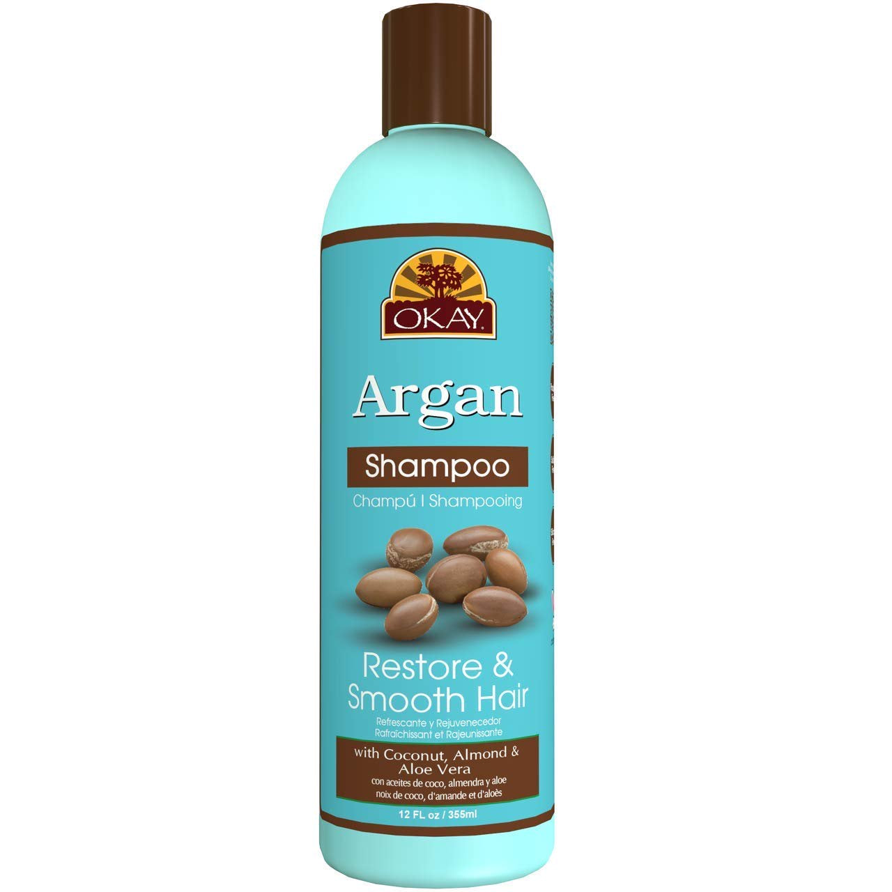 OKAY RESTORATIVE ARGAN SHAMPOO 12OZ.